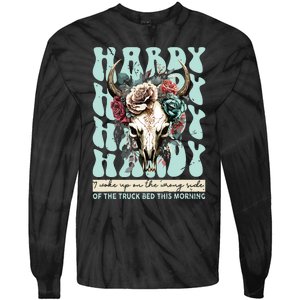 Last Name Family Reunion Vacation Tie-Dye Long Sleeve Shirt