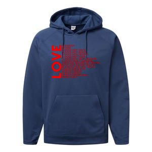 Love Never Fails Performance Fleece Hoodie