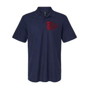 Love Never Fails Softstyle Adult Sport Polo