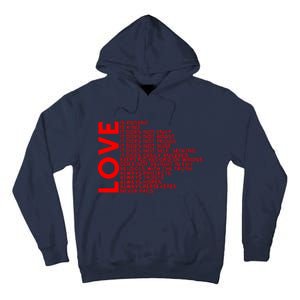 Love Never Fails Tall Hoodie