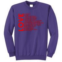 Love Never Fails Sweatshirt