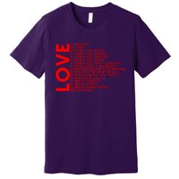 Love Never Fails Premium T-Shirt