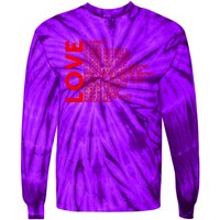 Love Never Fails Tie-Dye Long Sleeve Shirt