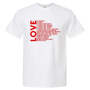 Love Never Fails Garment-Dyed Heavyweight T-Shirt