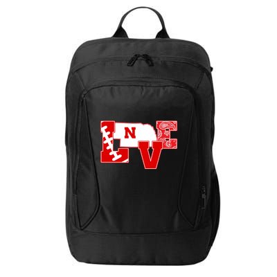 Love Nebraska Football City Backpack