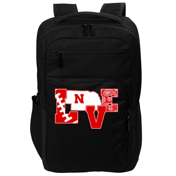 Love Nebraska Football Impact Tech Backpack