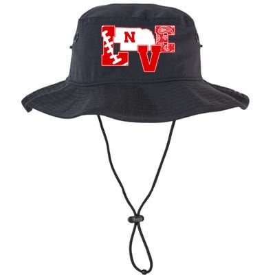 Love Nebraska Football Legacy Cool Fit Booney Bucket Hat