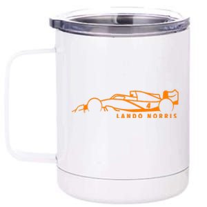 Lando Norris F1 Racing Driver 12 oz Stainless Steel Tumbler Cup