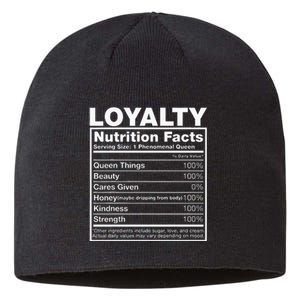 Loyalty Nutrition Facts Loyalty Name Birthday Sustainable Beanie