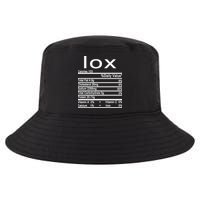 Lox Nutrition Facts Label Cool Comfort Performance Bucket Hat