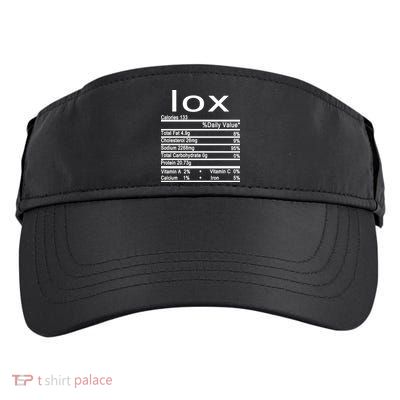 Lox Nutrition Facts Label Adult Drive Performance Visor