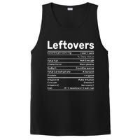 Leftovers Nutrition Facts Funny Thanksgiving Christmas food PosiCharge Competitor Tank