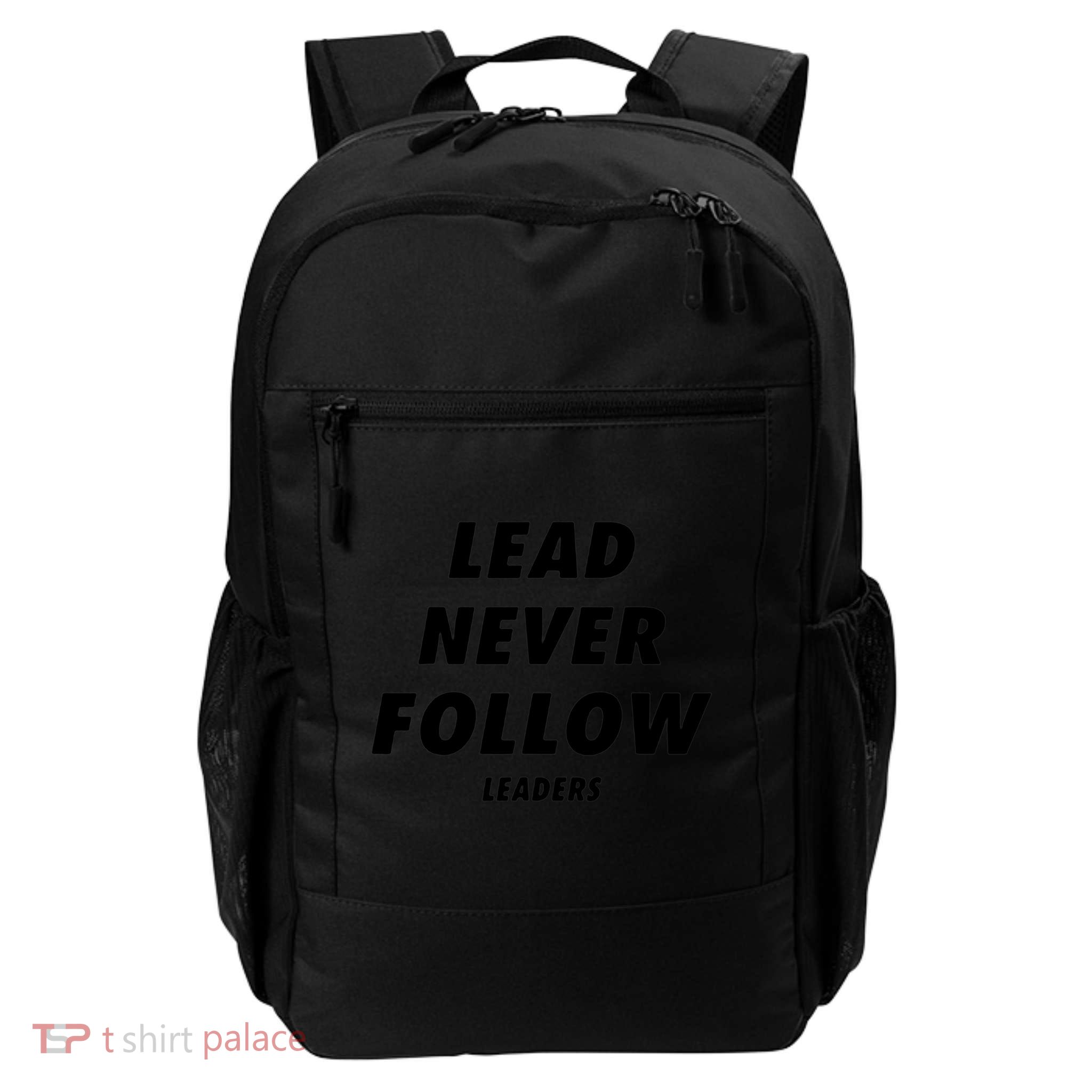Lead Never Follow Backpack