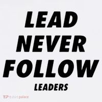 Lead Never Follow 11oz C Handle Ceramic Mug