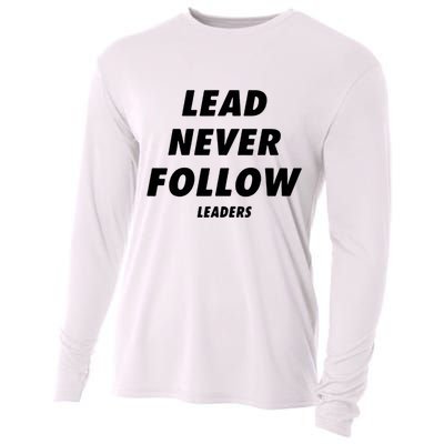Lead Never Follow Cooling Performance Long Sleeve Crew