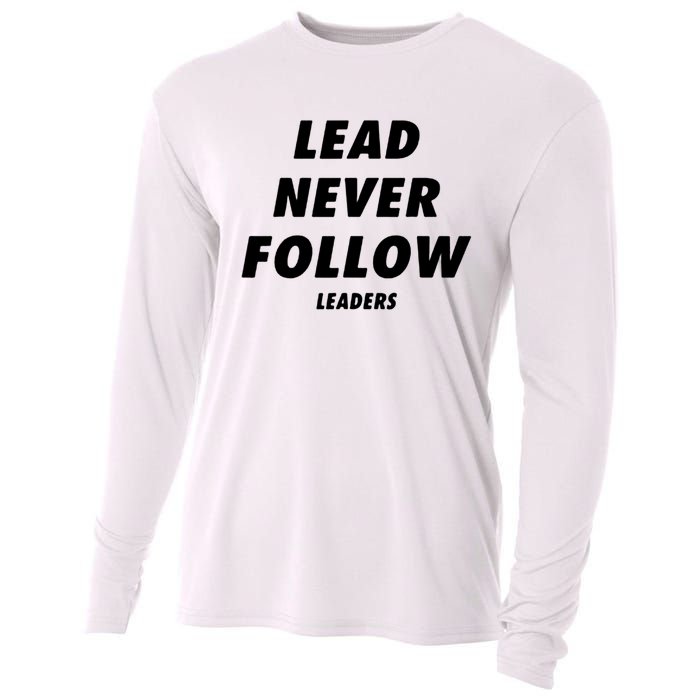 Lead Never Follow Cooling Performance Long Sleeve Crew