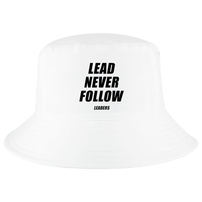 Lead Never Follow Leaders 1354 Cool Comfort Performance Bucket Hat