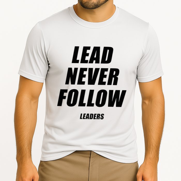 Lead Never Follow Leaders 1354 Cooling Performance Crew T-Shirt