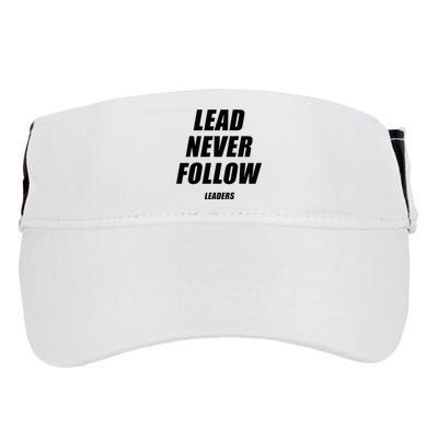 Lead Never Follow Leaders 1354 Adult Drive Performance Visor