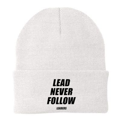 Lead Never Follow Leaders 1354 Beanie