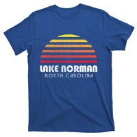 Lake Nor Gift Retro Distressed Sunset Lake Nor Gift T-Shirt