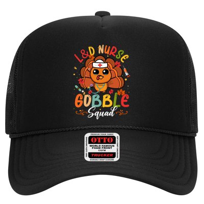 L&D Nurse Gobble Squad Funny Turkey Thanksgiving Trucker Hat