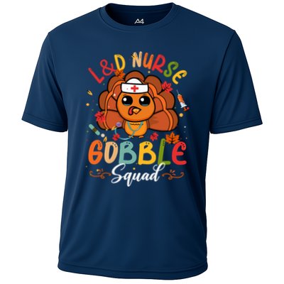 L&D Nurse Gobble Squad Funny Turkey Thanksgiving Performance Shirt