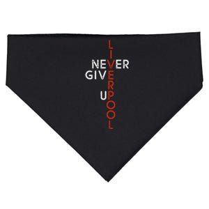 Liverpool Never Give Up Scouser USA-Made Doggie Bandana