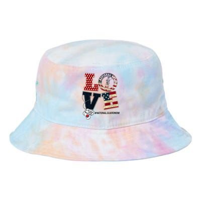 Love National Guard Mom Graduation Proud National Guard Mom Tie Dye Newport Bucket Hat