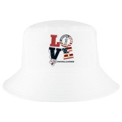 Love National Guard Mom Graduation Proud National Guard Mom Cool Comfort Performance Bucket Hat