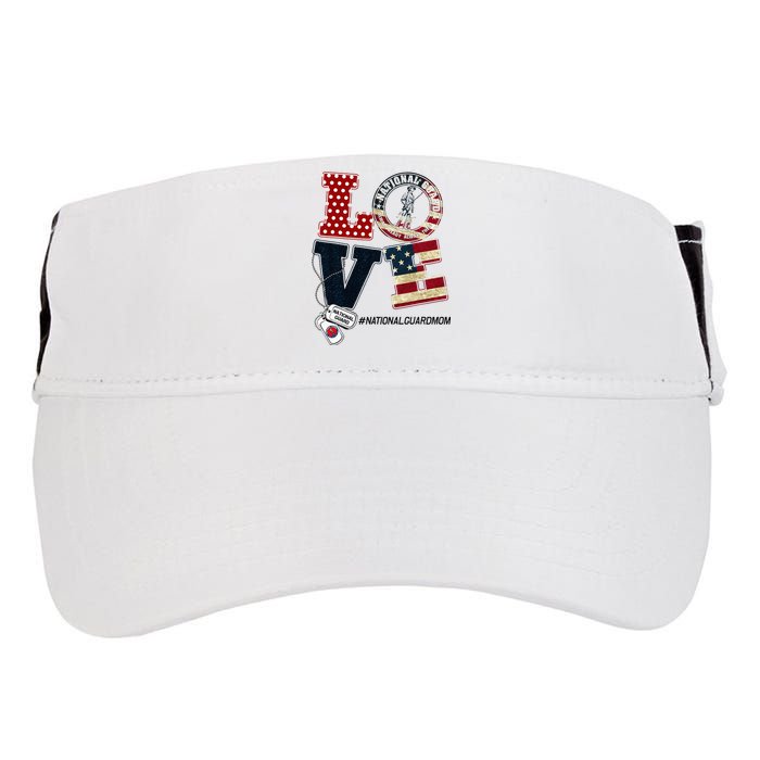 Love National Guard Mom Graduation Proud National Guard Mom Adult Drive Performance Visor