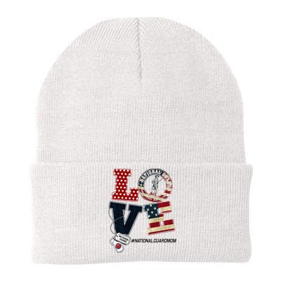 Love National Guard Mom Graduation Proud National Guard Mom Knit Cap Winter Beanie