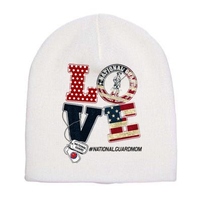 Love National Guard Mom Graduation Proud National Guard Mom Short Acrylic Beanie