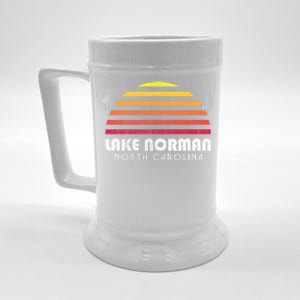 Lake Nor Gift Retro Distressed Sunset Lake Nor Gift Beer Stein