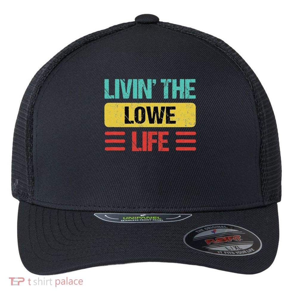 Lowe Name Gift Flexfit Unipanel Trucker Cap