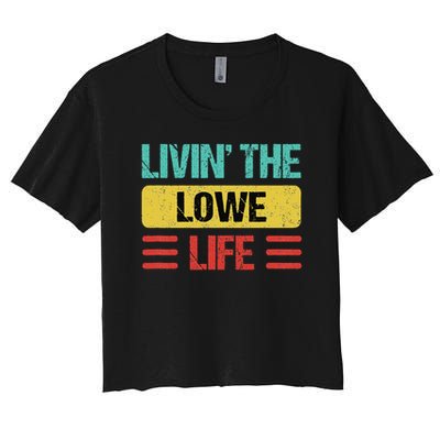 Lowe Name Gift Crop Top
