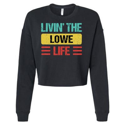 Lowe Name Gift Cropped Pullover Crew