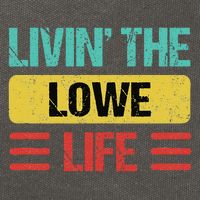 Lowe Name Gift Cotton Canvas Backpack