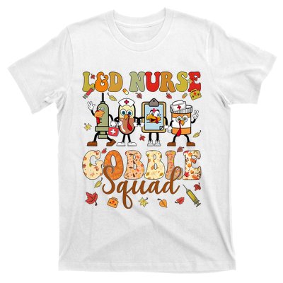 L&D Nurse Gobble Squad Thanksgiving T-Shirt