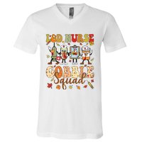 L&D Nurse Gobble Squad Thanksgiving V-Neck T-Shirt