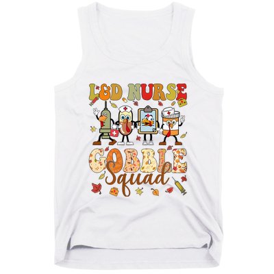 L&D Nurse Gobble Squad Thanksgiving Tank Top