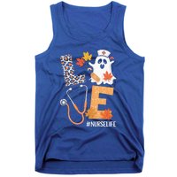 Love Nurse Ghost Stethoscope Fall Halloween Nurses Meaningful Gift Tank Top