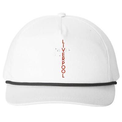 Liverpool Never Give Up Scouser Snapback Five-Panel Rope Hat