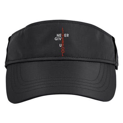 Liverpool Never Give Up Scouser Adult Drive Performance Visor