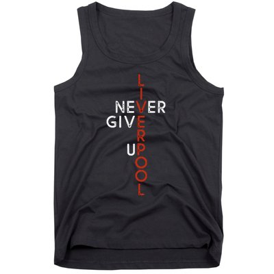 Liverpool Never Give Up Scouser Tank Top