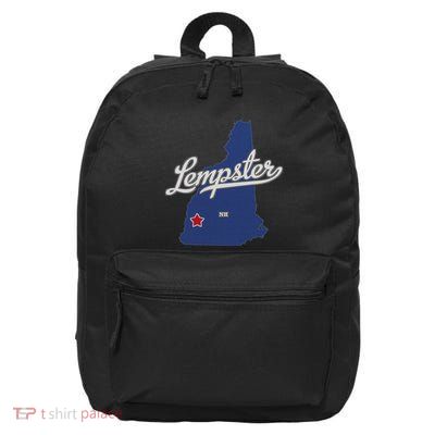 Lempster New Hampshire Nh Map 16 in Basic Backpack