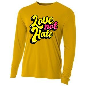 Love Not Hate Gift Cooling Performance Long Sleeve Crew