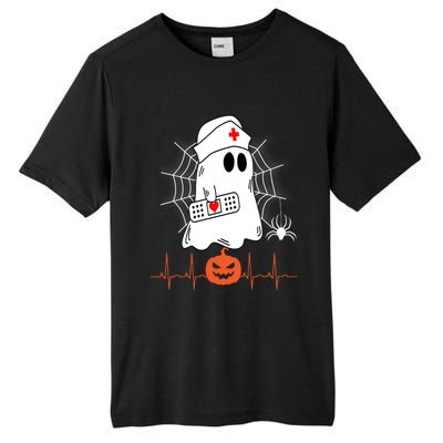 Love Nurse Halloween Pumpkin Fall Nurses Costume Great Gift Tall Fusion ChromaSoft Performance T-Shirt