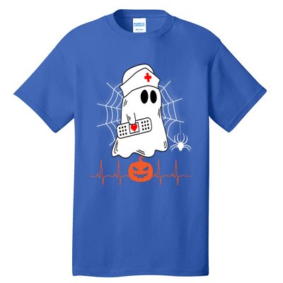 Love Nurse Halloween Pumpkin Fall Nurses Costume Great Gift Tall T-Shirt