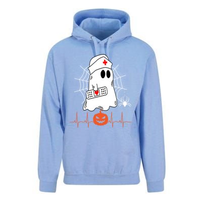 Love Nurse Halloween Pumpkin Fall Nurses Costume Great Gift Unisex Surf Hoodie